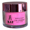 KAT UV/LED Soak Off Gel Polish 3in1 #187 - Coral Red Nails