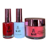 KAT UV/LED Soak Off Gel Polish 3in1 #191 - Bright Red Nails