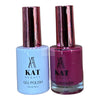KAT UV/LED Soak Off Gel Polish 3in1 #192 - Hot Pink Nails