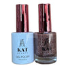 KAT UV/LED Soak Off Gel Polish 3in1 #208 - Rose Gold Glitter