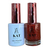 KAT UV/LED Soak Off Gel Polish 3in1 #212 - Red Glitter