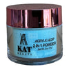KAT UV/LED Soak Off Gel Polish 3in1 #213 - Teal Glitter