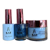 KAT UV/LED Soak Off Gel Polish 3in1 #214 - Blue Glitter