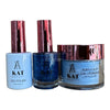 KAT UV/LED Soak Off Gel Polish 3in1 #215 - Blue Glitter