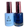 KAT UV/LED Soak Off Gel Polish 3in1 #215 - Blue Glitter