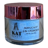 KAT UV/LED Soak Off Gel Polish 3in1 #215 - Blue Glitter
