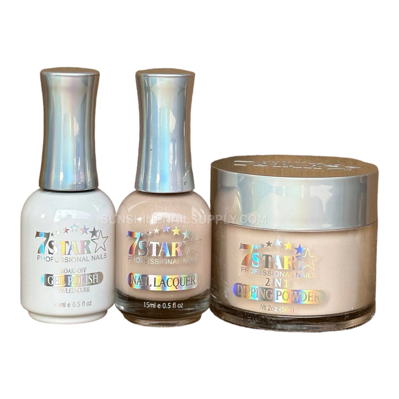 #465 - 7 Star UV/LED Soak Off Gel Polish 3 in 1 | Dipping Powder