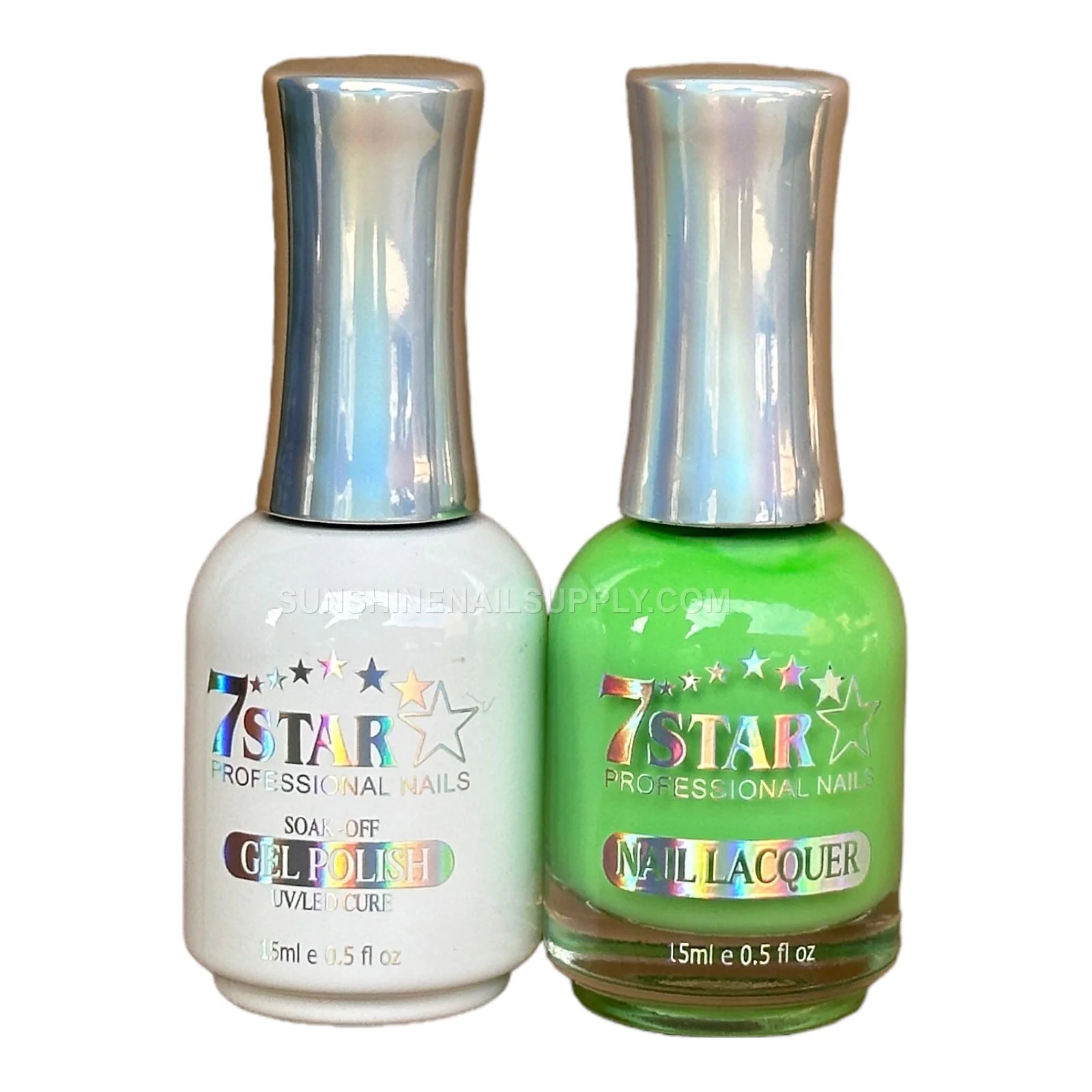 #468 - 7 Star UV/LED Soak Off Gel Polish 3 in 1 | Bright Green
