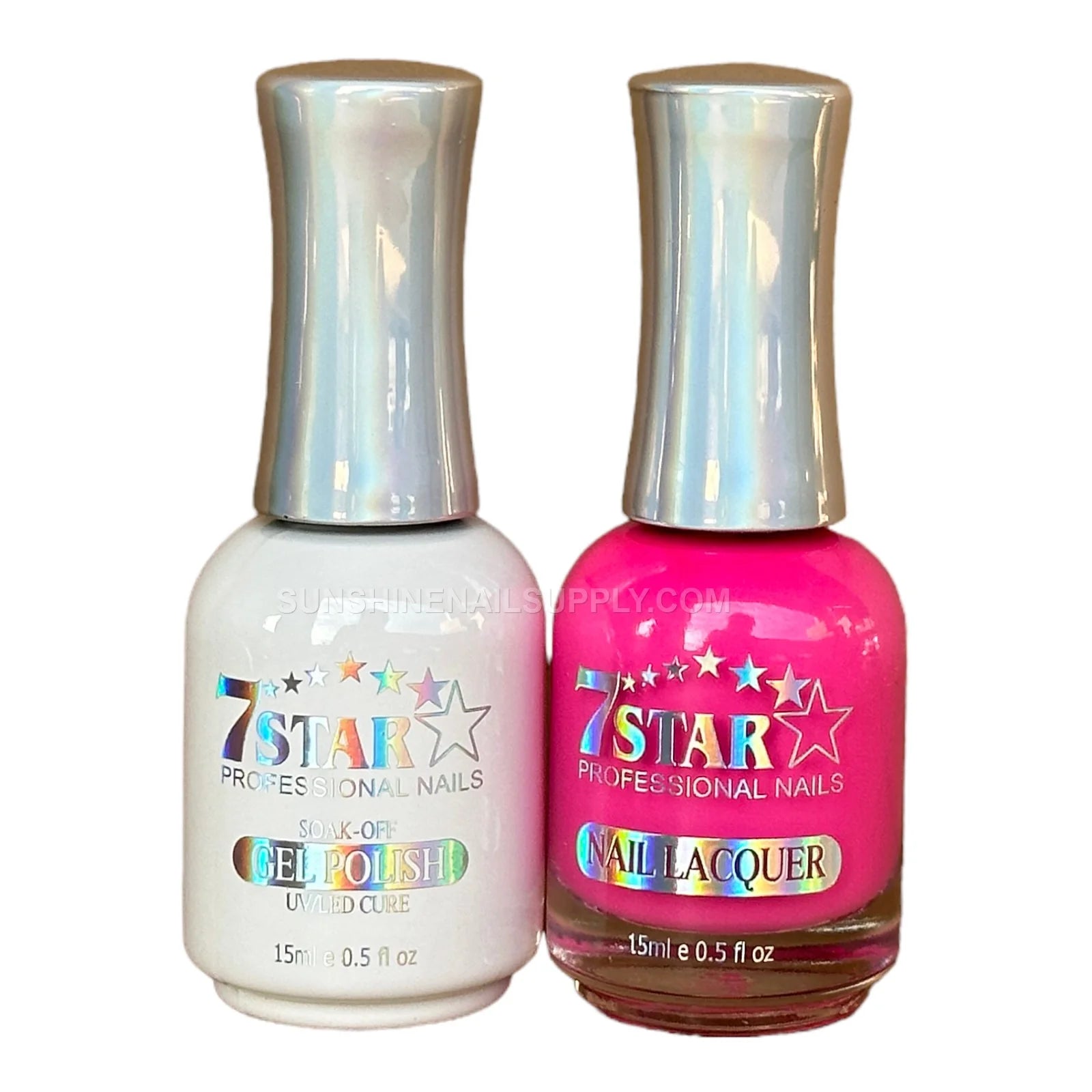 #469 - 7 Star UV/LED Soak Off Gel Polish 3 in 1 | Pink Set