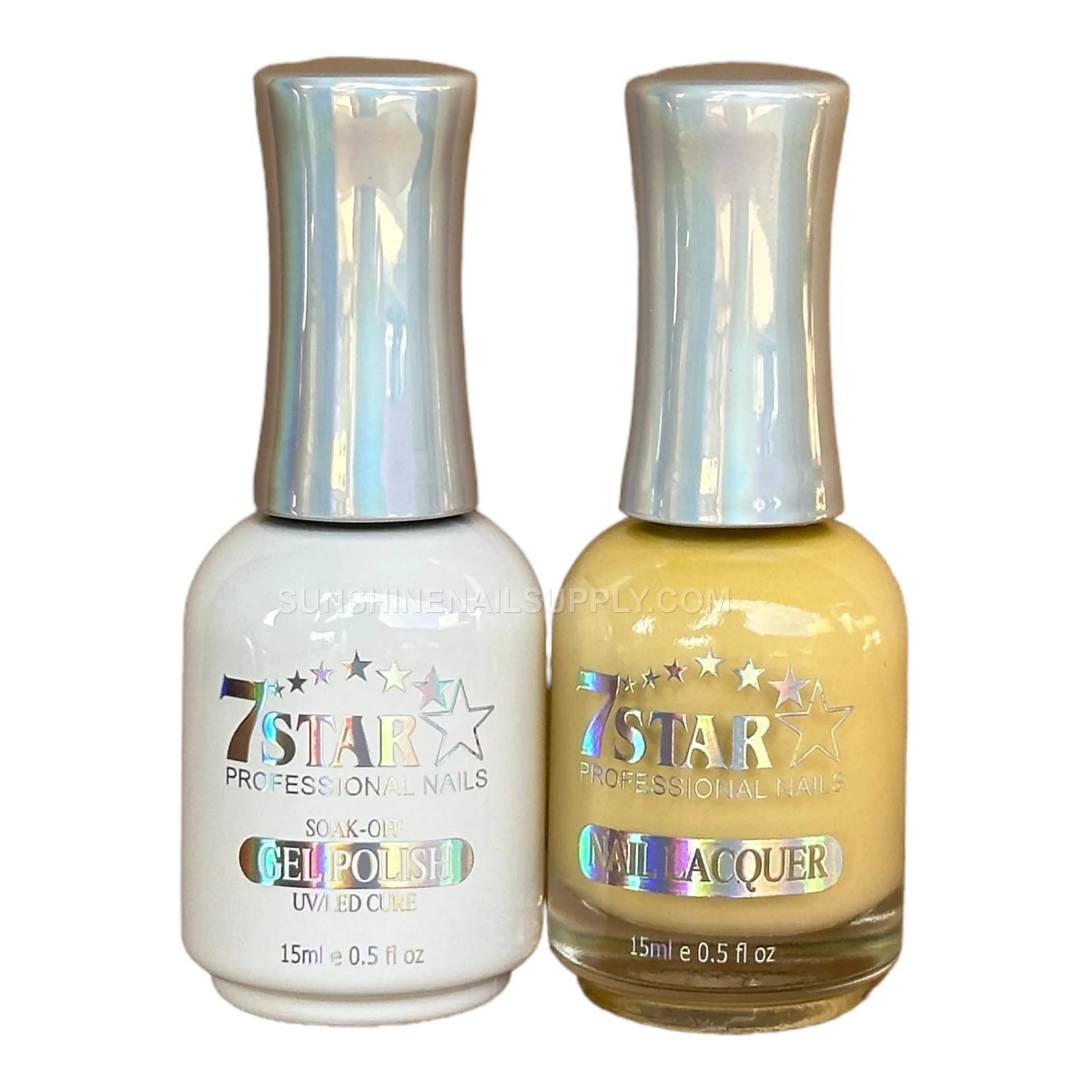 #470 - 7 Star UV/LED Soak Off Gel Polish 3 in 1 | Yellow Set