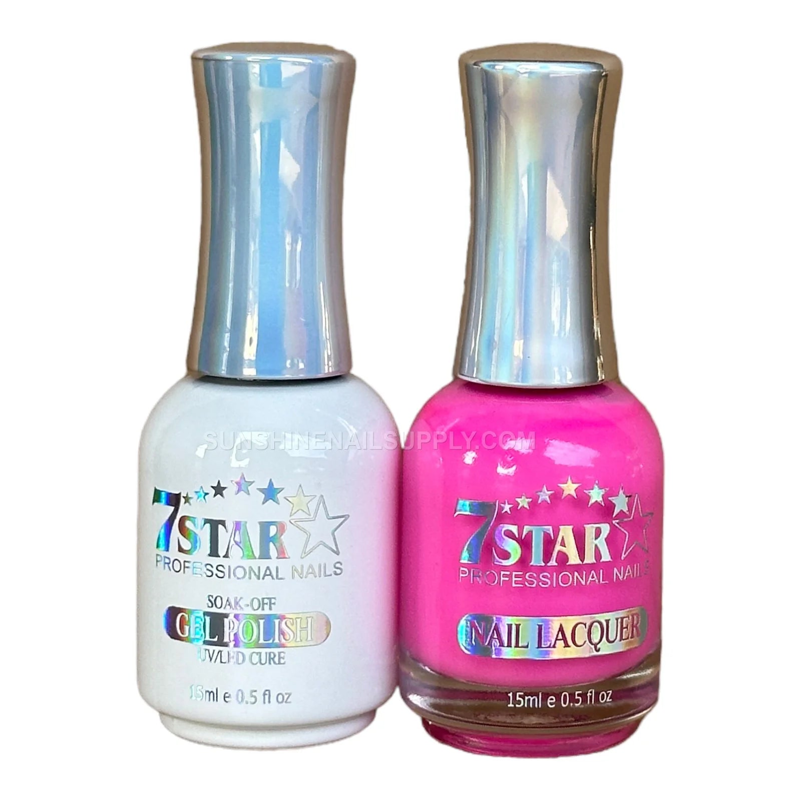 #475 - 7 Star UV/LED Soak Off Gel Polish 3 in 1 | Pink Set