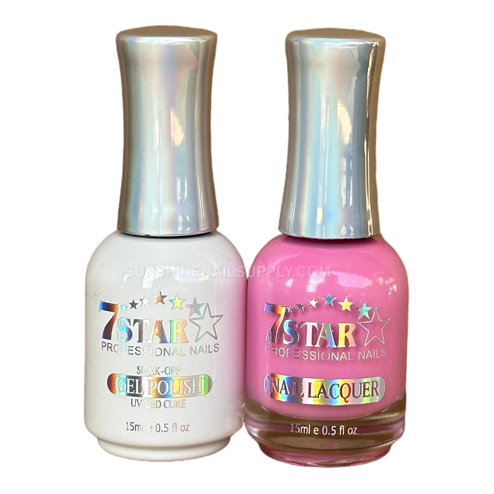 #479 - 7 Star UV/LED Soak Off Gel Polish 3 in 1 | Pink Set