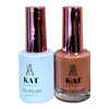 KAT UV/LED Soak Off Gel Polish 3in1 #220 - Warm Nude