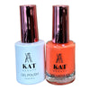 KAT UV/LED Soak Off Gel Polish 3in1 #224 - Coral Peach