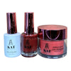 KAT UV/LED Soak Off Gel Polish 3in1 #227 - Red Glitter
