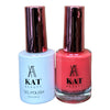 KAT UV/LED Soak Off Gel Polish 3in1 #233 - Hot Pink