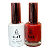 KAT UV/LED Soak Off Gel Polish 3in1 #241 - Bright Red