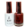 KAT UV/LED Soak Off Gel Polish 3in1 #245 - Rich Red