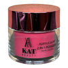 KAT UV/LED Soak Off Gel Polish 3in1 #245 - Rich Red
