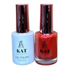 KAT UV/LED Soak Off Gel Polish 3in1 #249 - Sparkling Red