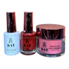 KAT UV/LED Soak Off Gel Polish 3in1 #251 - Red Sparkle