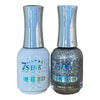 7 Star UV/LED Soak Off Gel Polish 3 in 1 #193 – Glitter Gray