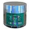 7 Star UV/LED Soak Off Gel Polish 3 in 1 #196 – Green Glitter