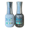 7 Star UV/LED Soak Off Gel Polish 3 in 1 #197 – Silver Glitter