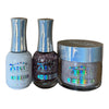 7 Star UV/LED Soak Off Gel Polish 3 in 1 #198 – Glitter Purple