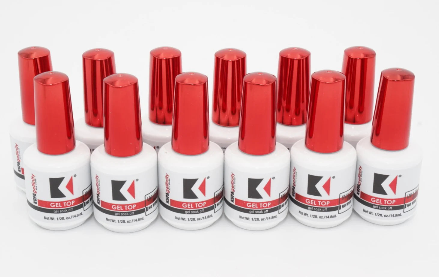 Kupa GelFinity Top Coat Gloss – No Wipe, Soak-Off Gel