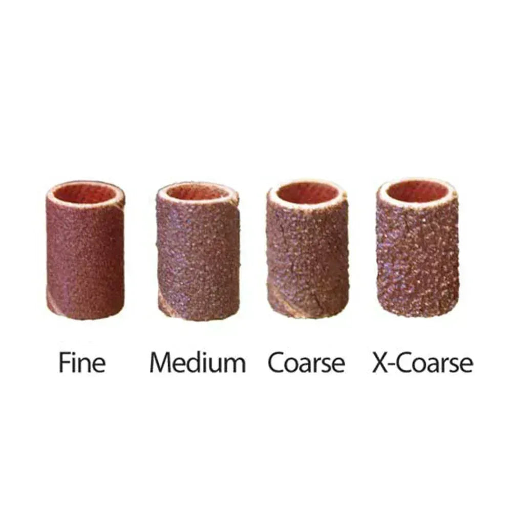 Medicool Coarse Sanding Bands – 100pcs for Pedicure & Manicure