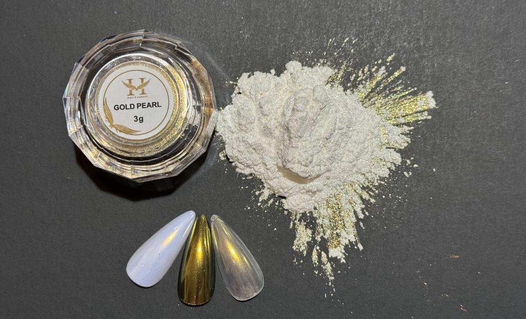Hang Gold Pearl Chrome #17 – 3g Mirror Nail Powder