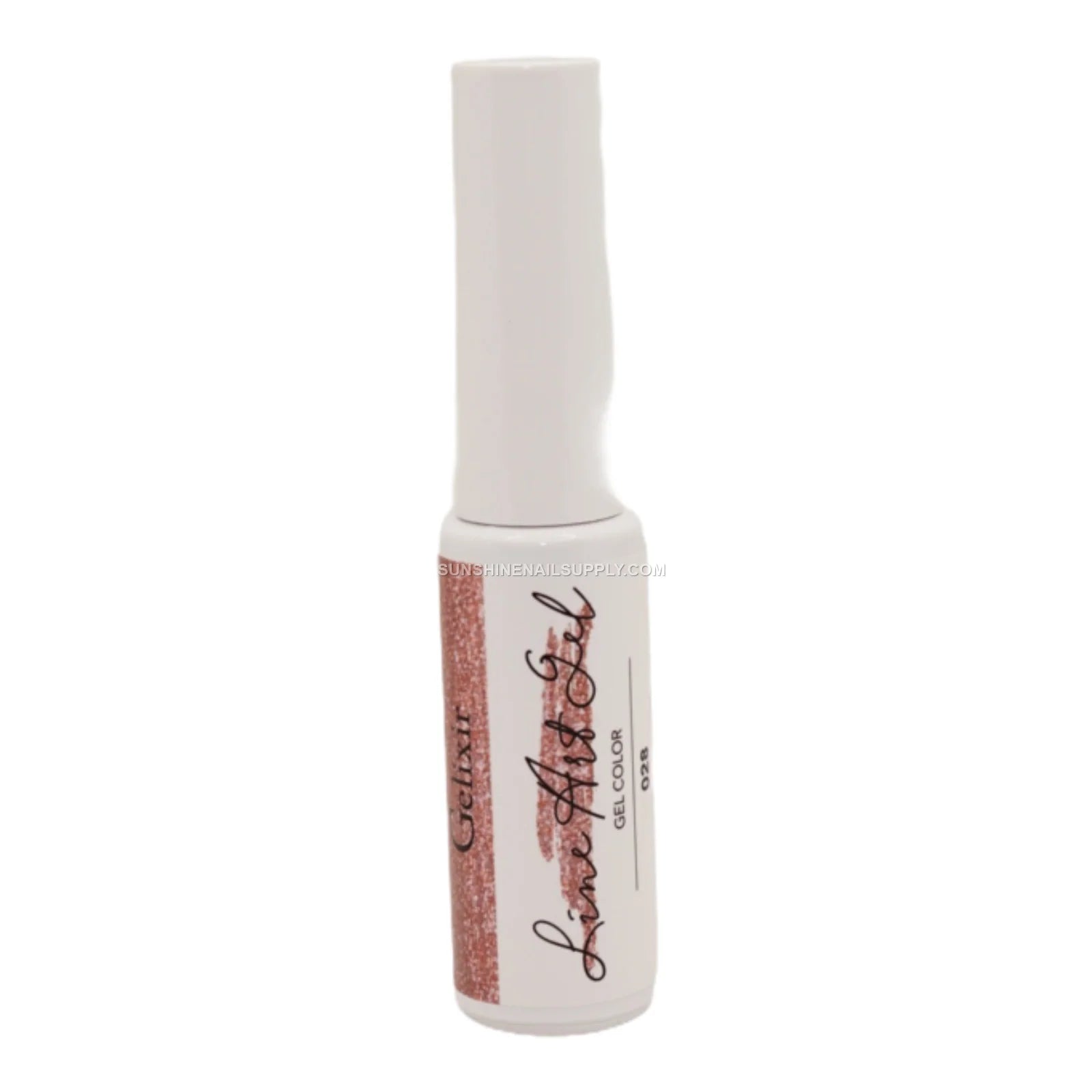 Gelixir Line Art Gel #028 - Professional Rose Gold Nail Art Gel