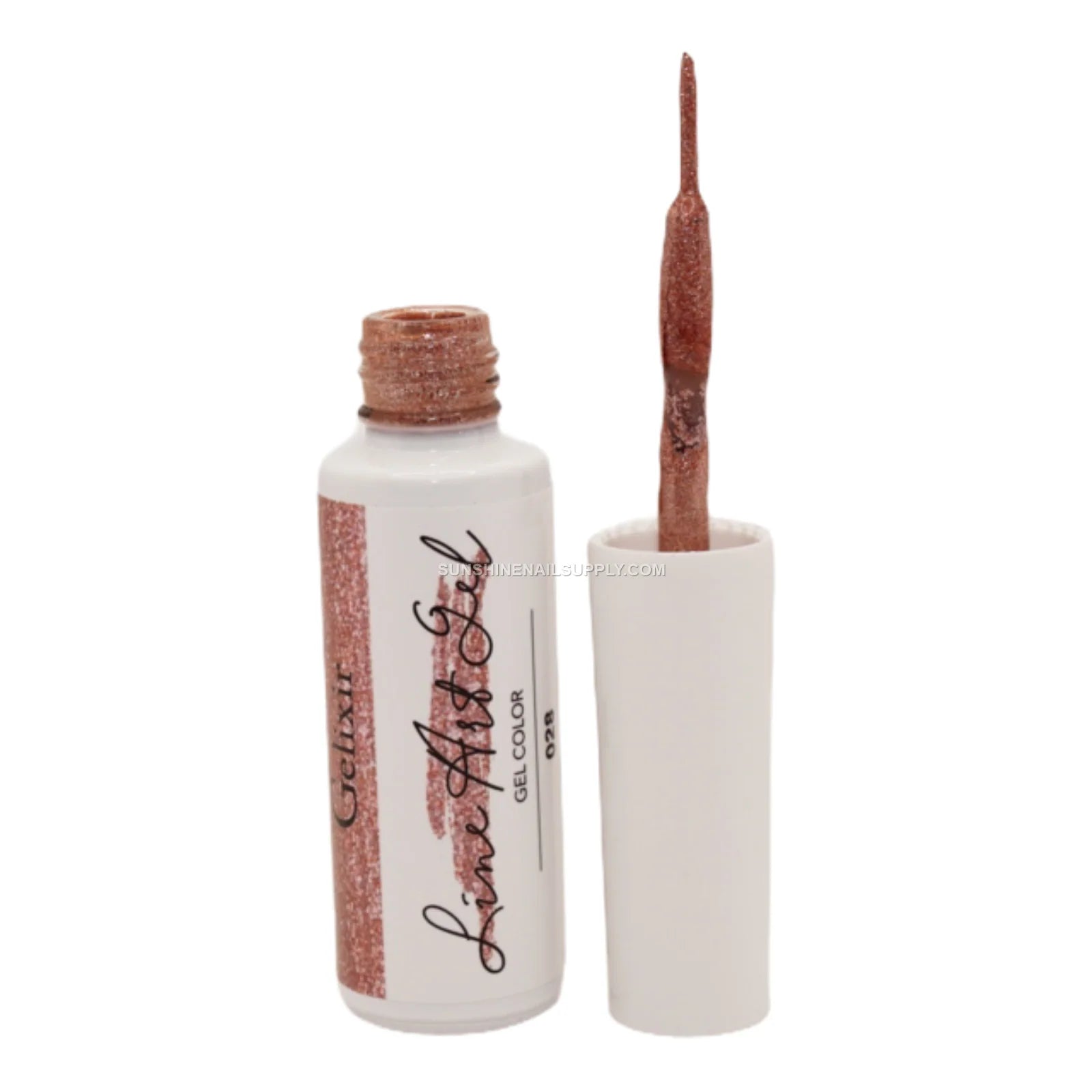 Gelixir Line Art Gel #028 - Professional Rose Gold Nail Art Gel