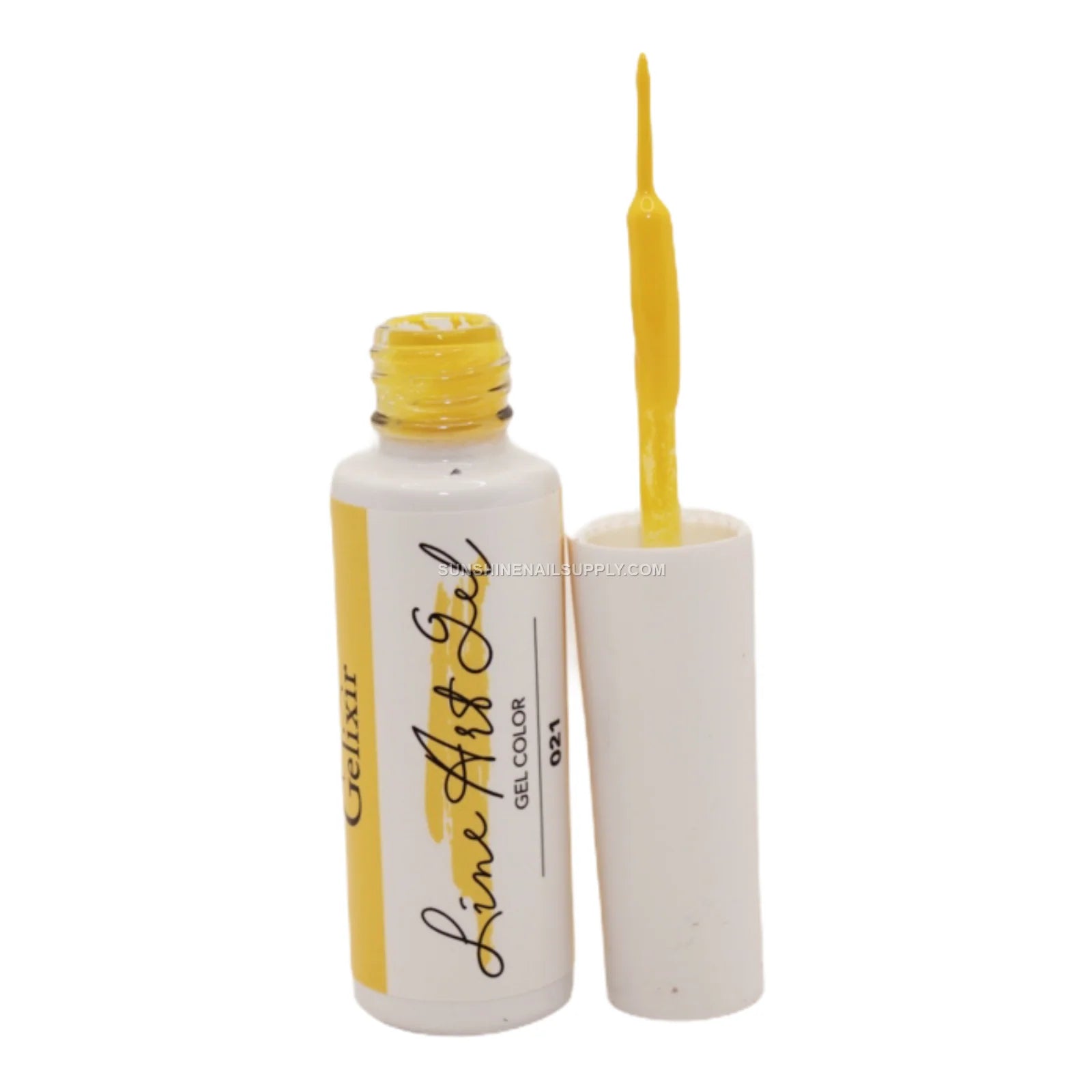 Gelixir Line Art Gel #021 - Professional Yellow Nail Art Gel