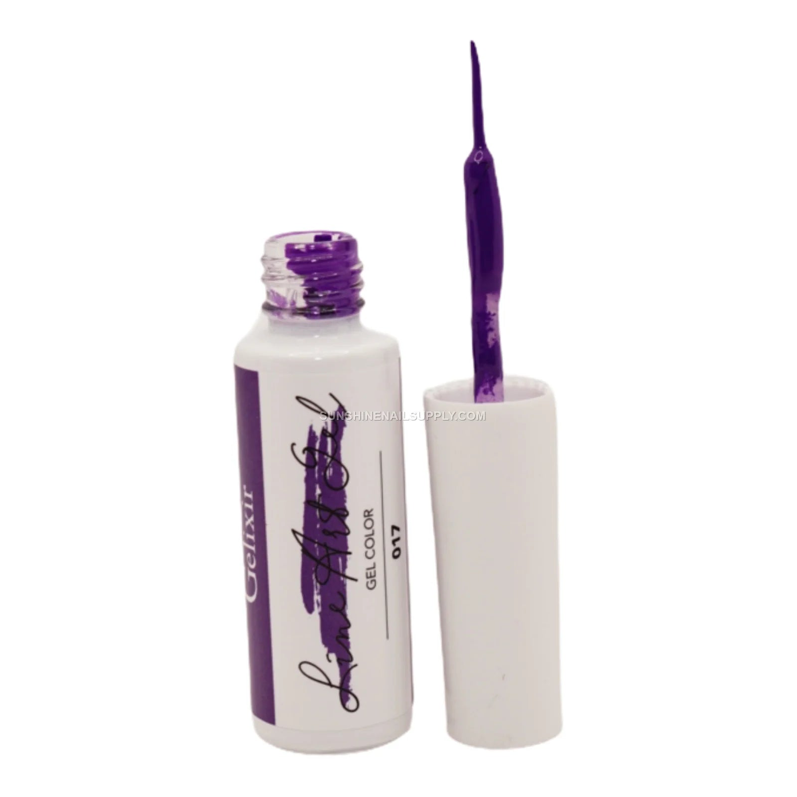 Gelixir Line Art Gel #017 - Professional Purple Nail Art Gel