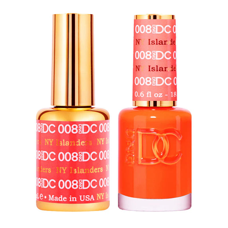 #008 -DND DC Gel Polish - NY Islanders UV/LED Soak Off Gel