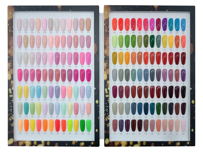 Hang Moonlight 168 Colors – Vibrant Nail Polish Palette