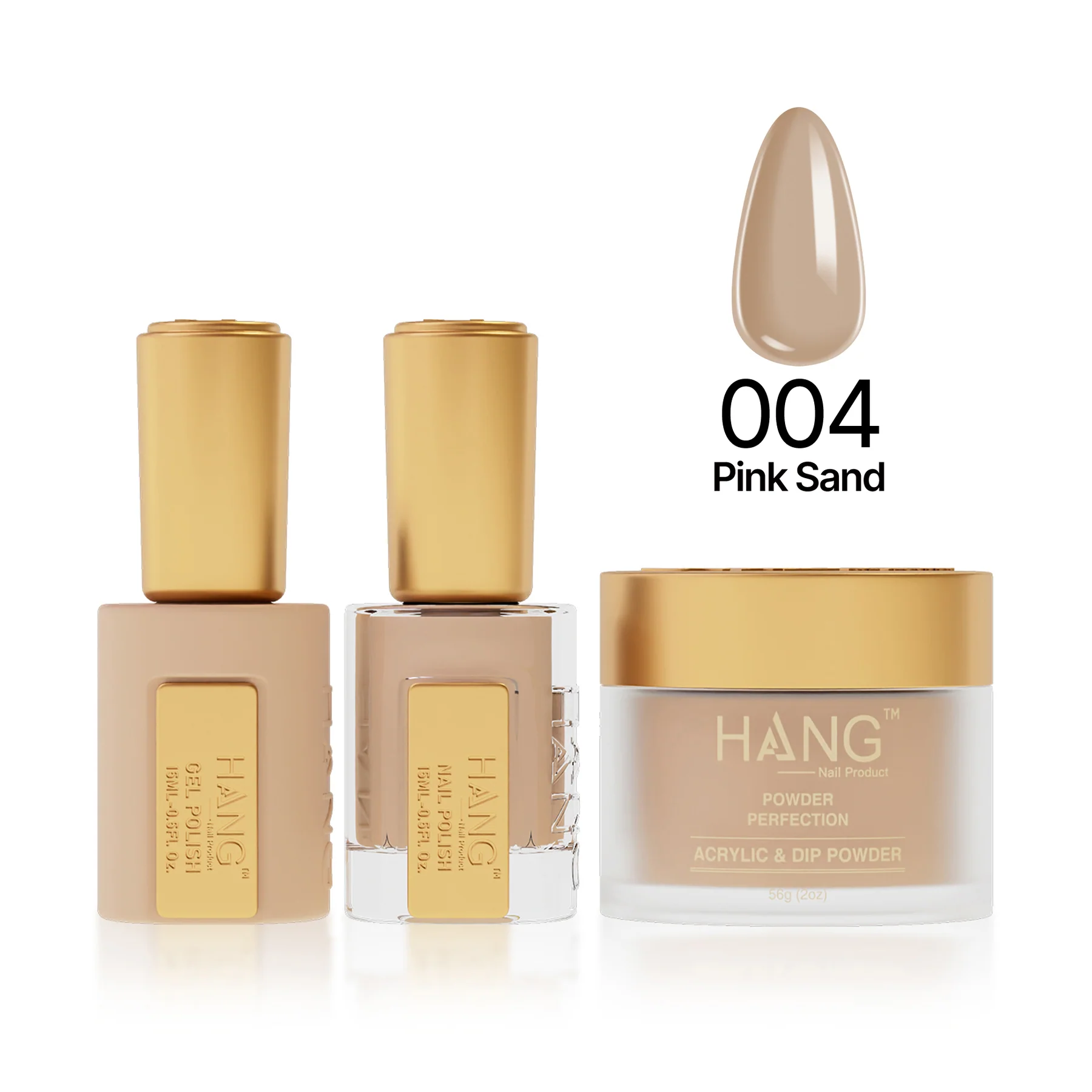 #04 Hang Moonlight Pink Sand – Soft Nude Elegant Nail Shade