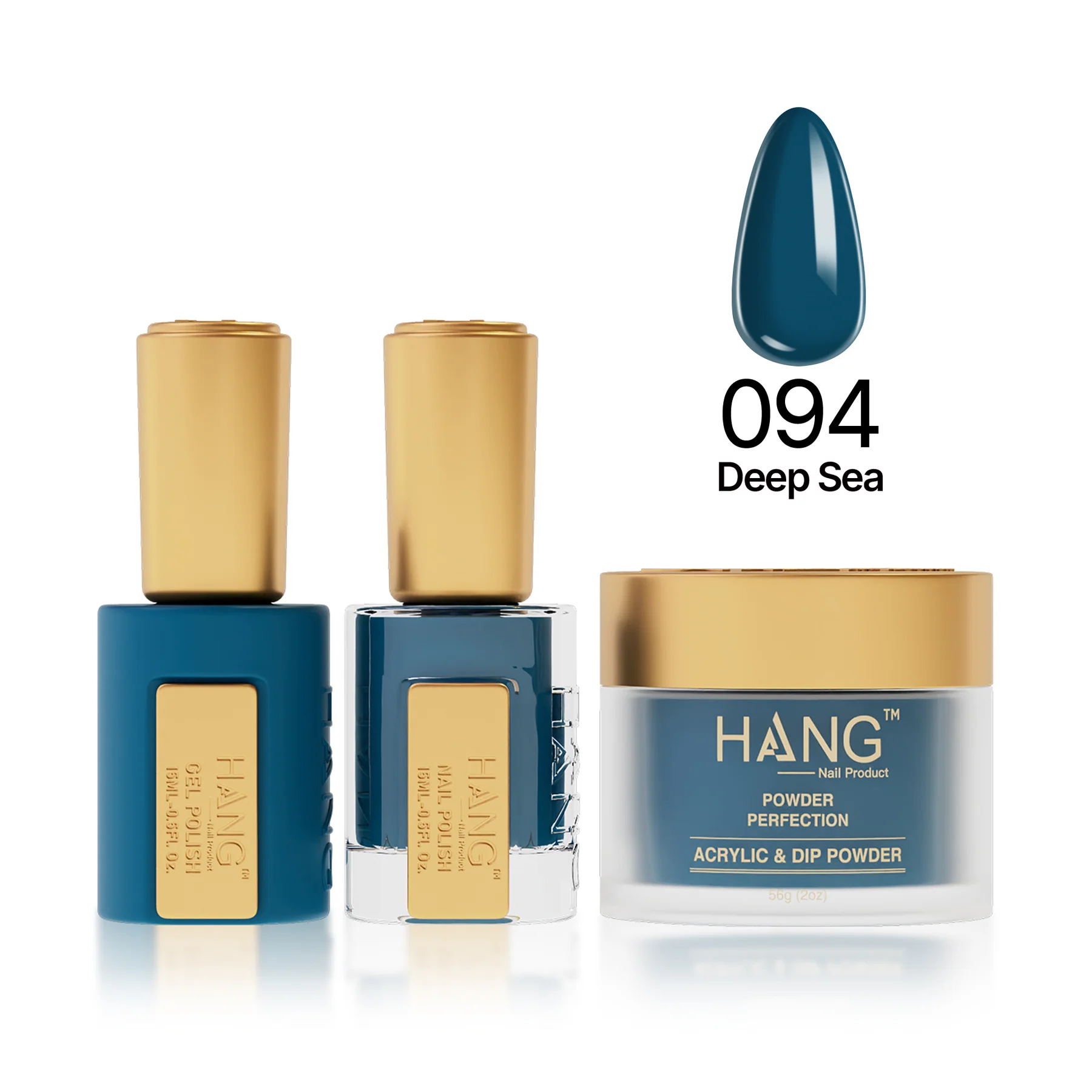 #94 Hang Moonlight – Deep Sea Gel & Acrylic Nail Powder