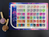 Hang Neon Cat Eye Gel Set – 36 Magnetic Colors & Chrome Powder