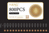 Hang Soft Gel Ex Nail Tip – Stiletto, Flex Fit & Break-Resistant