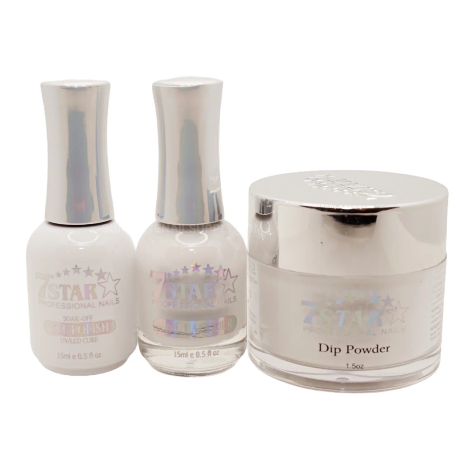 7 Star UV/LED Soak Off Gel Polish 3-in-1 Set #409