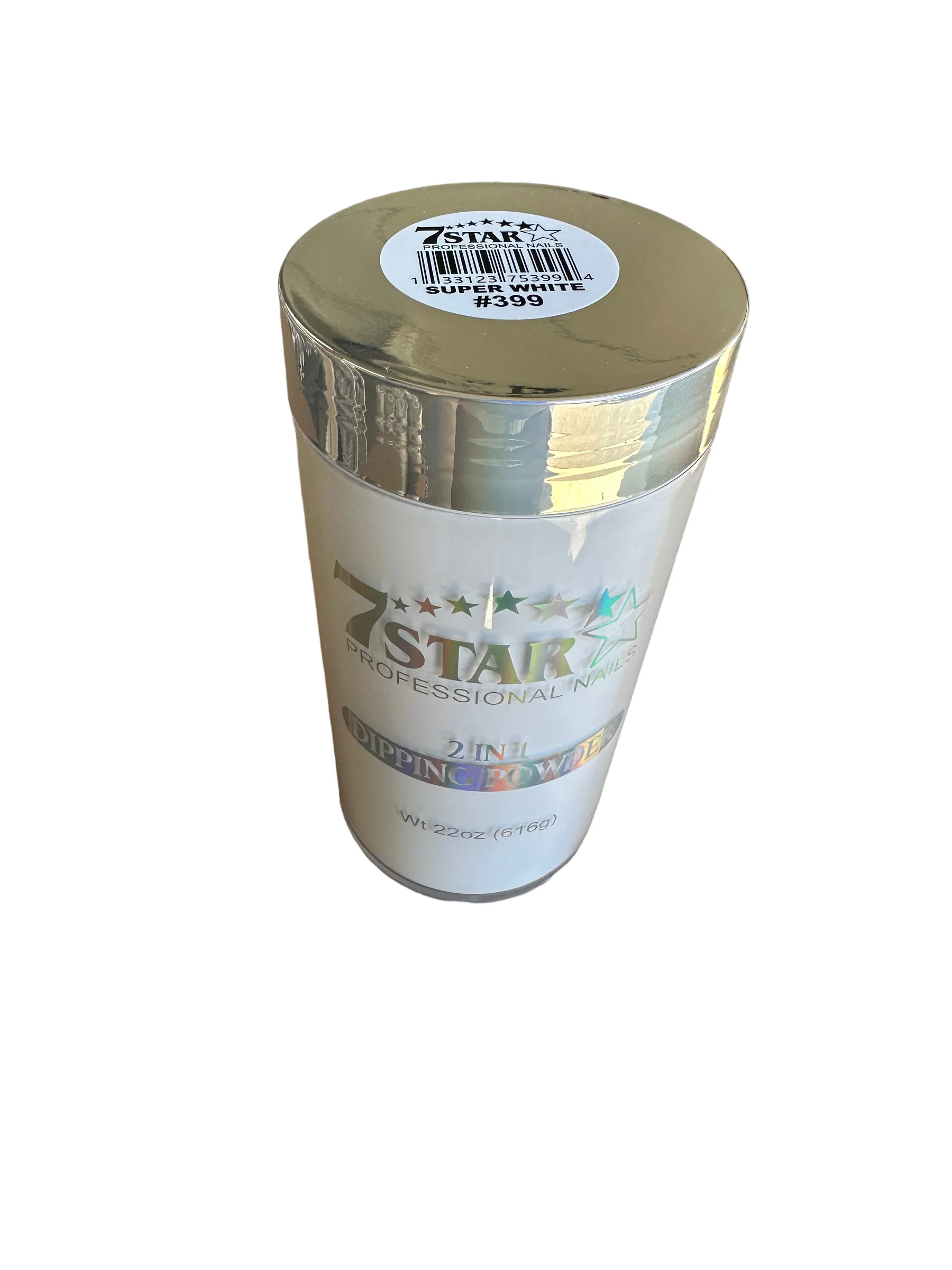7 Star Super White Dip Powder 22oz Acrylic #399