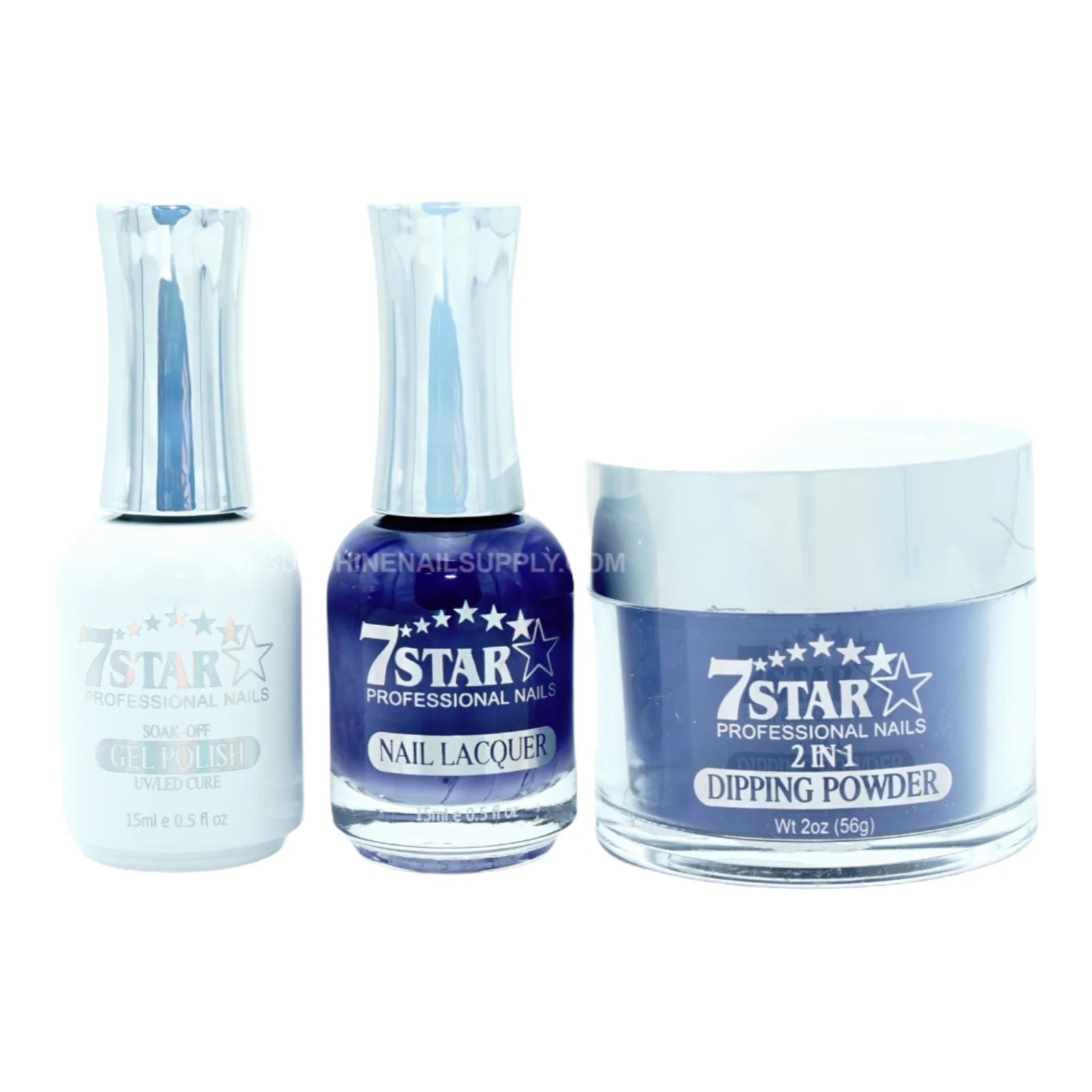 7 Star UV/LED Gel Polish 3-in-1 Set – Gel, Lacquer & Dip Powder