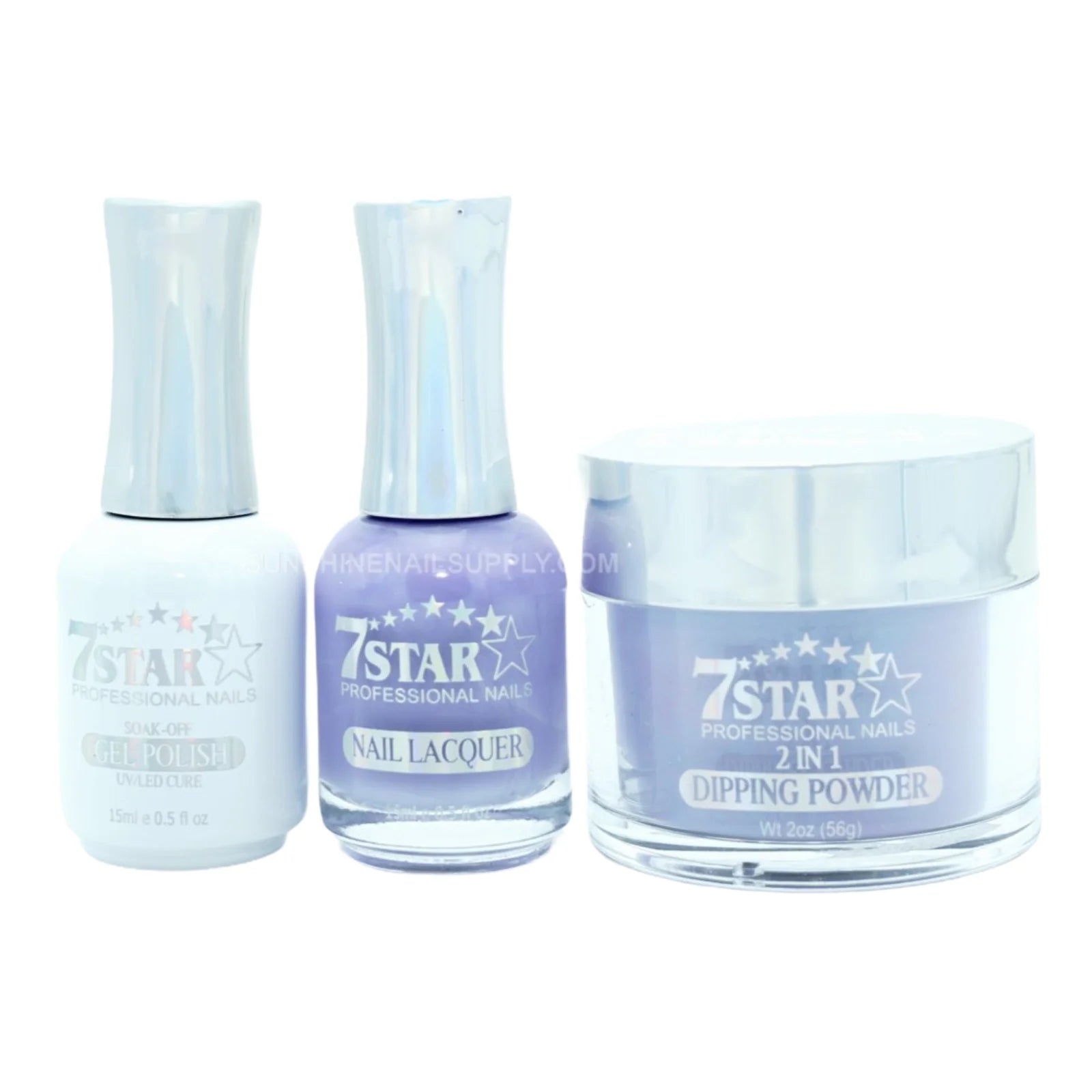 7 Star UV/LED Gel Polish 3-in-1 Kit - Gel, Lacquer, Dip Powder