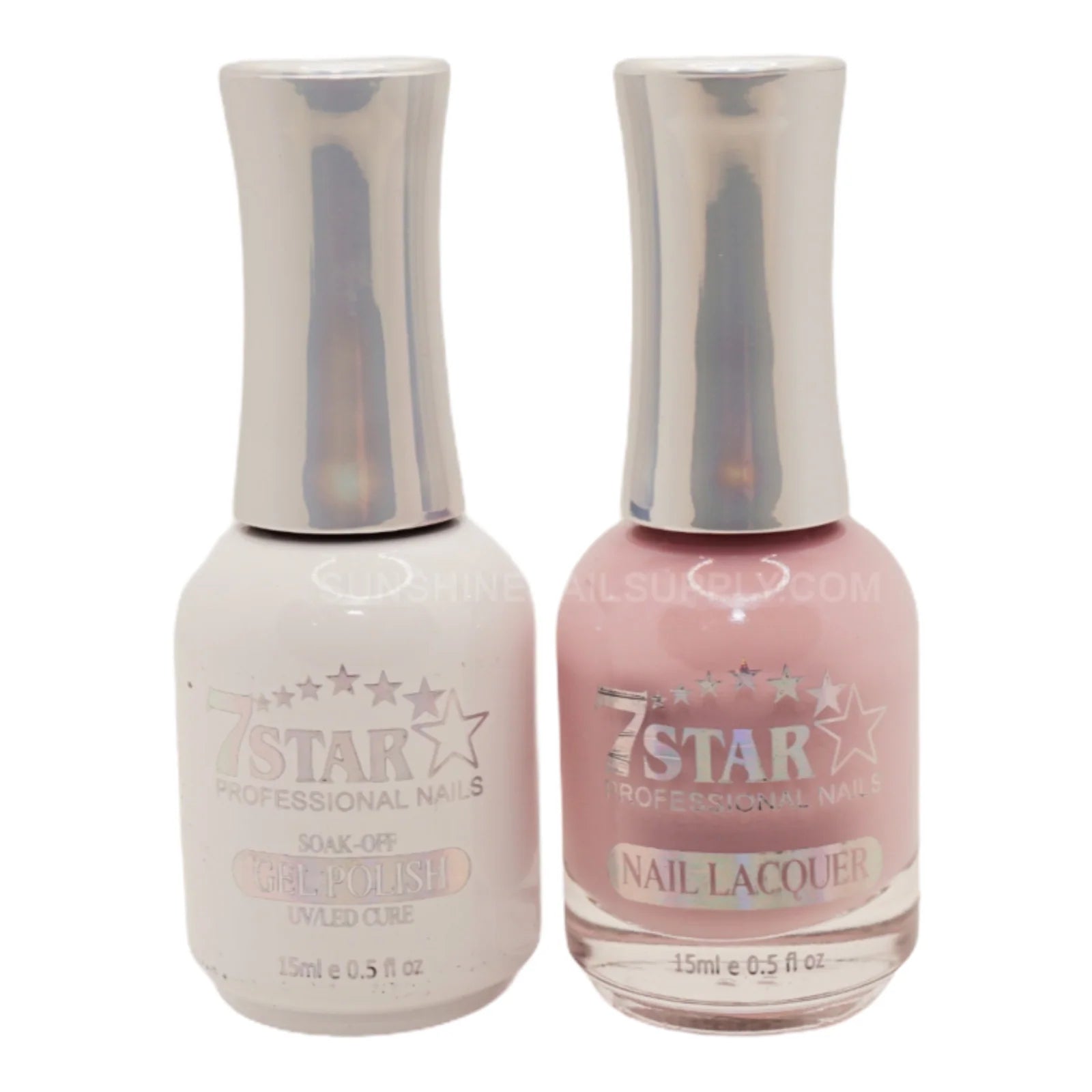 7 Star UV/LED Soak Off Gel Polish 3-in-1 Set #408