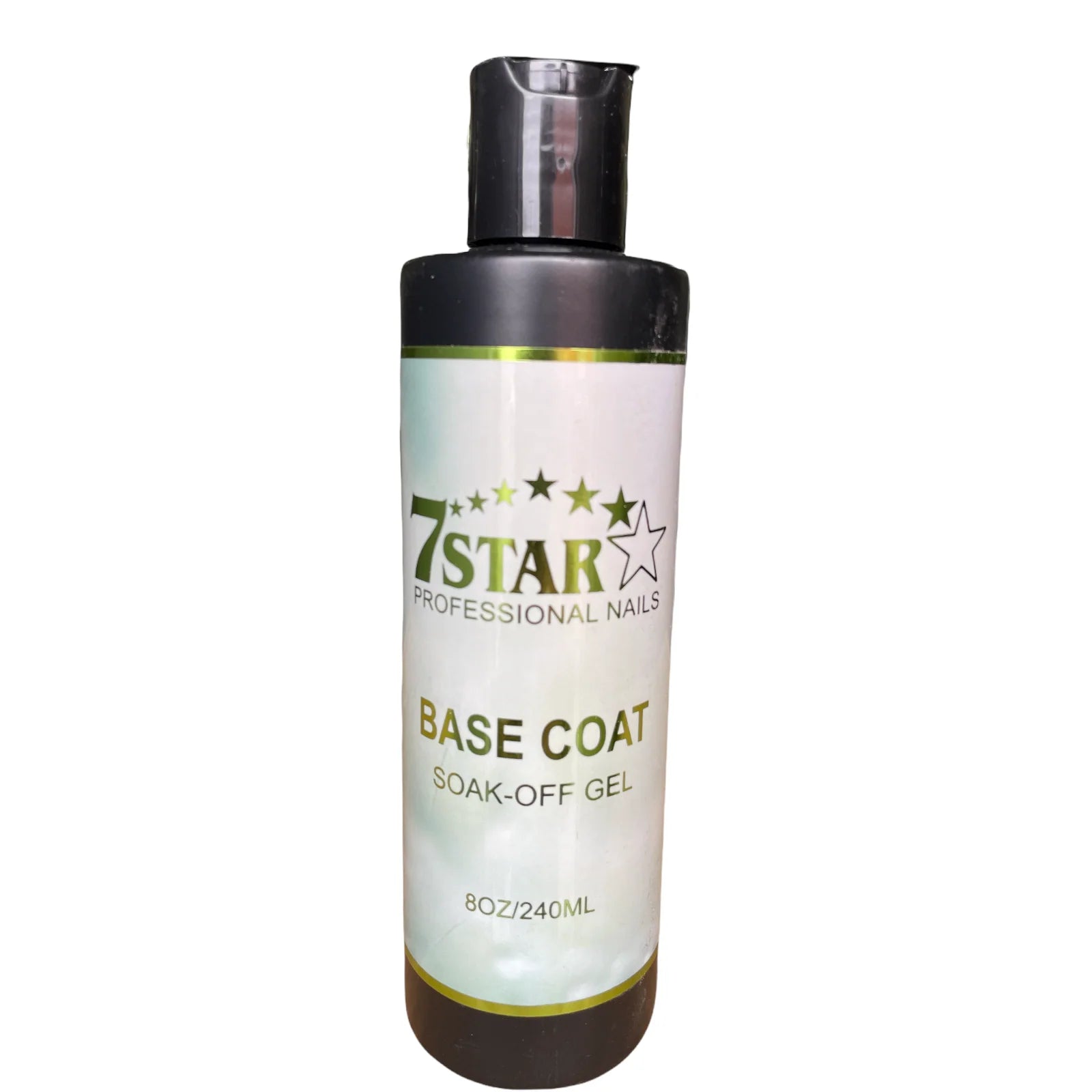 7 Star Gel Base Coat 8oz for LED/UV Nail Gel Polishes