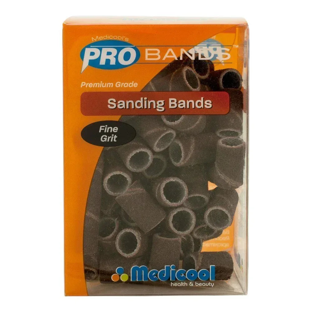 Medicool Fine Sanding Bands (100pcs/box) for Pedicure